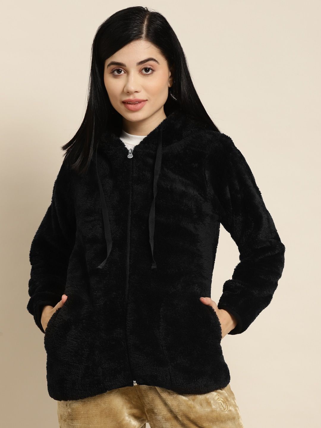 

Sweet Dreams Women Hooded Sweatshirt, Black