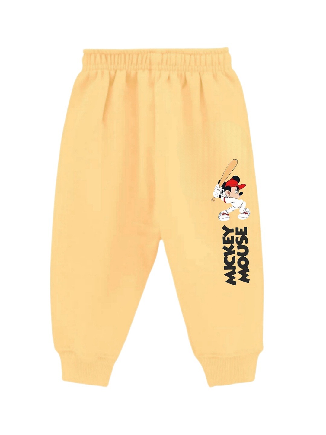 

BAESD Infants Kids Printed Cotton Joggers, Beige