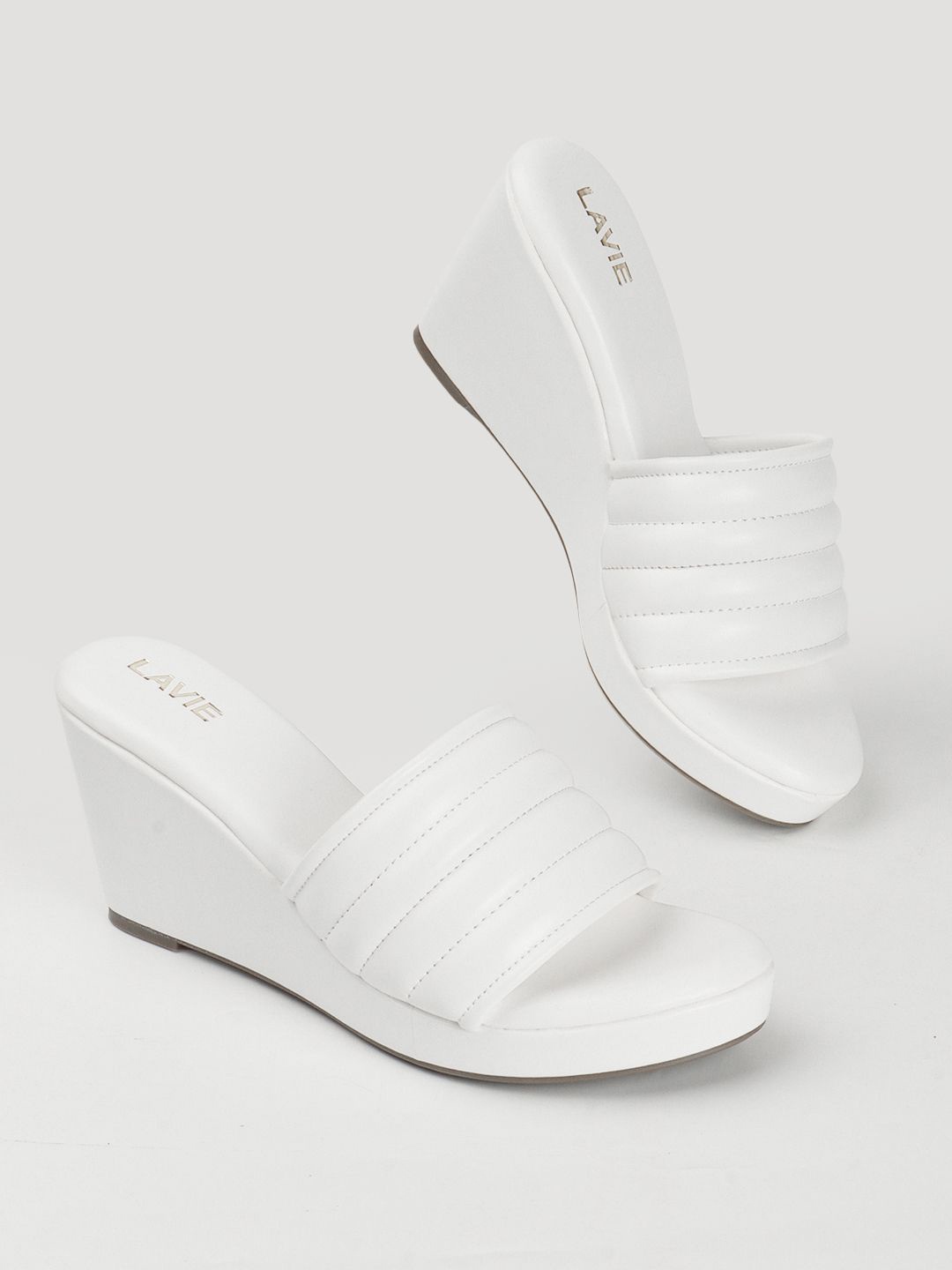 

Lavie Women Kitten Casual Pumps, White