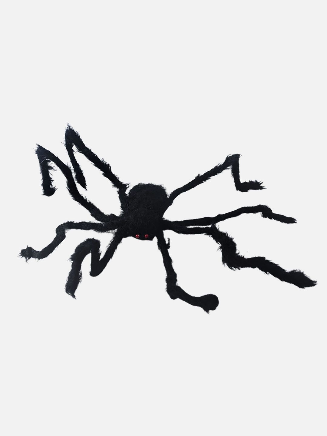 

Little Surprise Box LLP Black Giant Furry Spider With Bendable Legs Halloween Decor