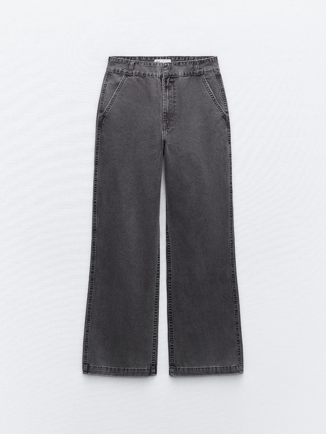 

ZARA Women Grey Trousers