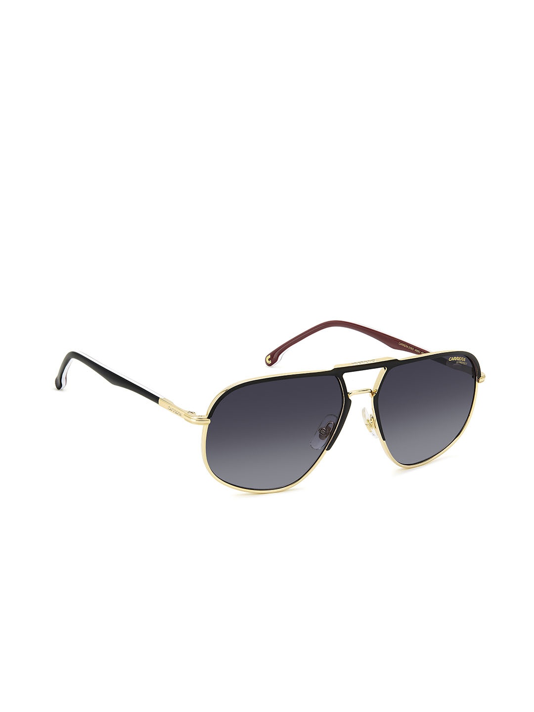 

Carrera Men Aviator Sunglasses with UV Protected Lens 206373I46609O-MATTE BLACK GOLD