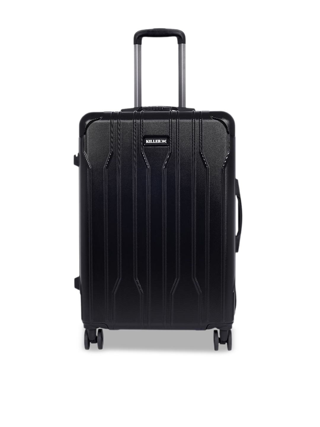 

Killer Unisex Hard-Sided Large Trolley Suitcase, Black
