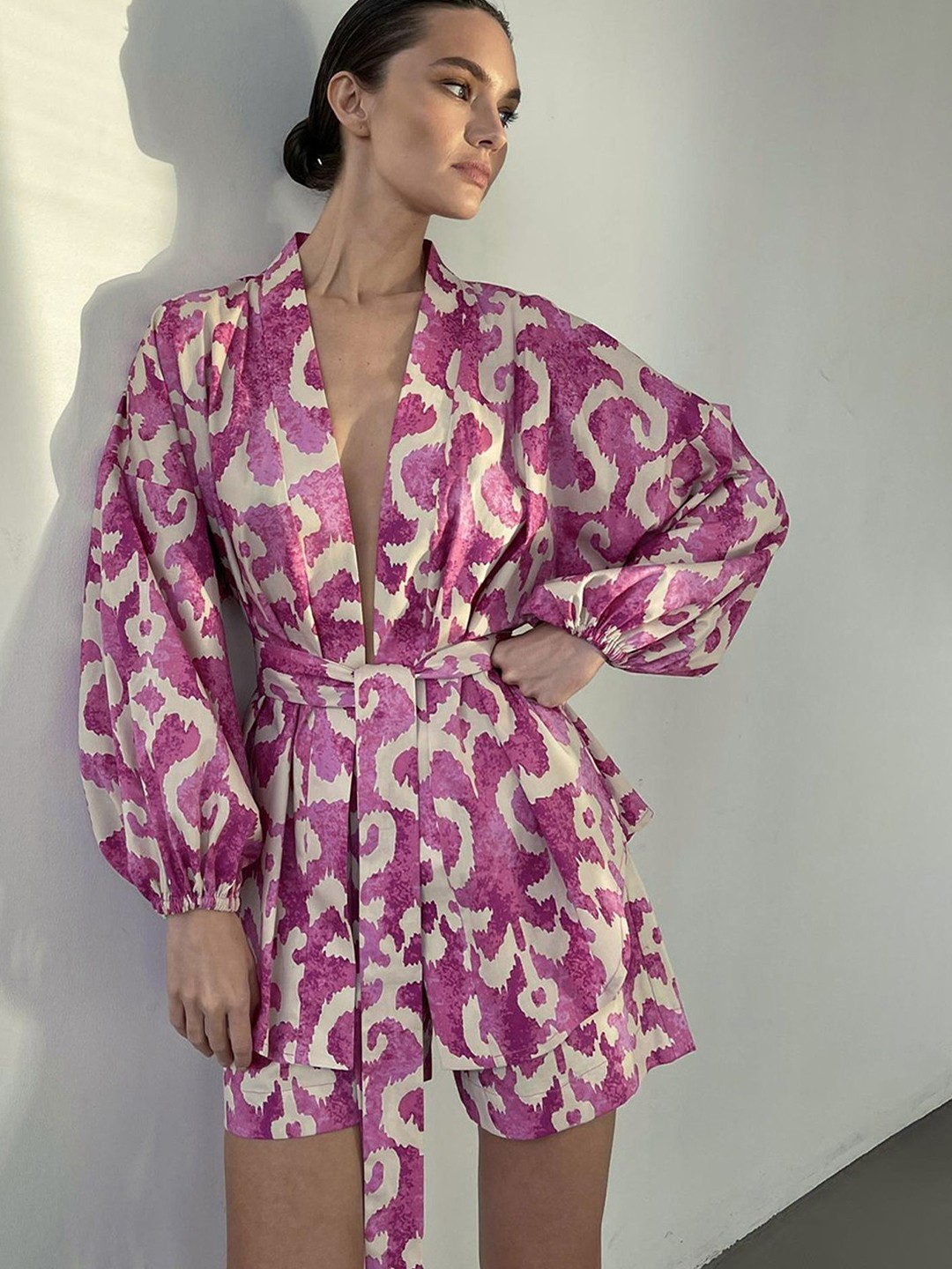 

LULU & SKY Women Printed Night suit, Pink