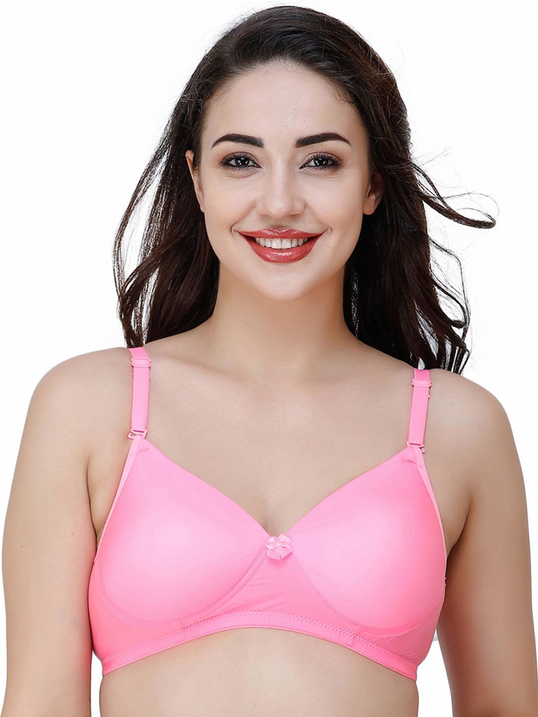 

College Girl Bra Full Coverage Lightly Padded, Pink