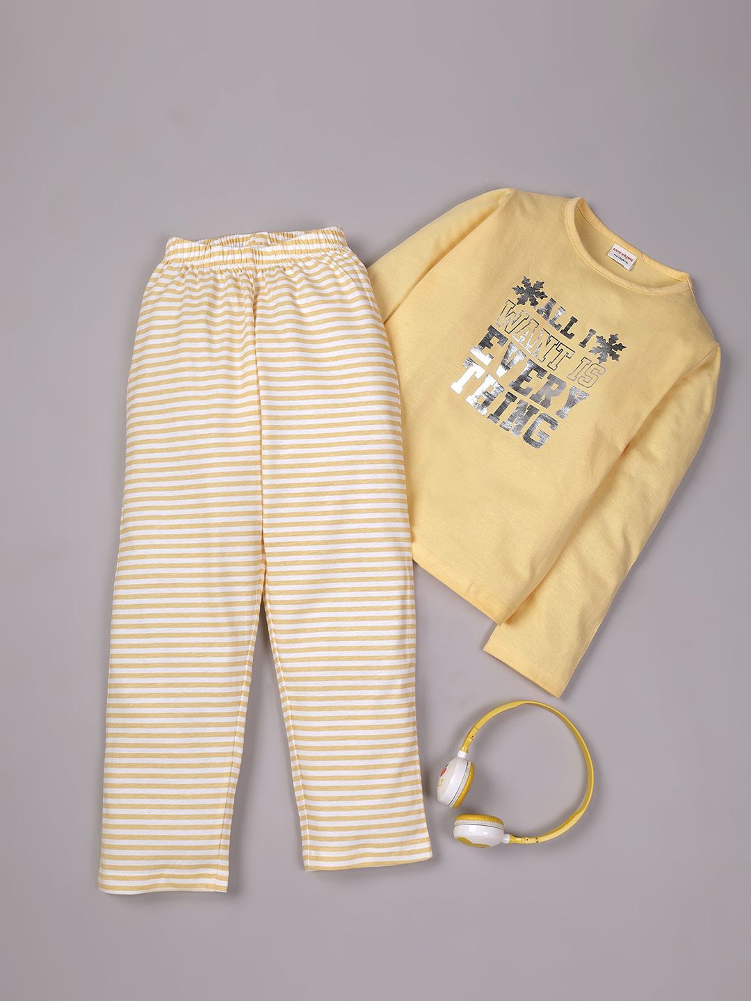 

RAINE AND JAINE Girls Night suit, Yellow