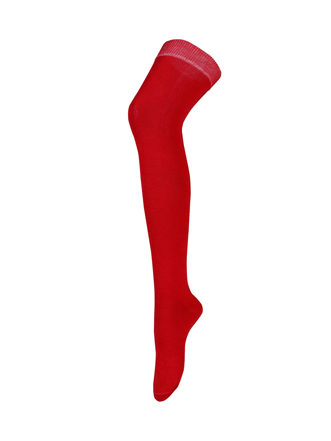 

RC. ROYAL CLASS Women Solid Thigh-High Stockings, Red