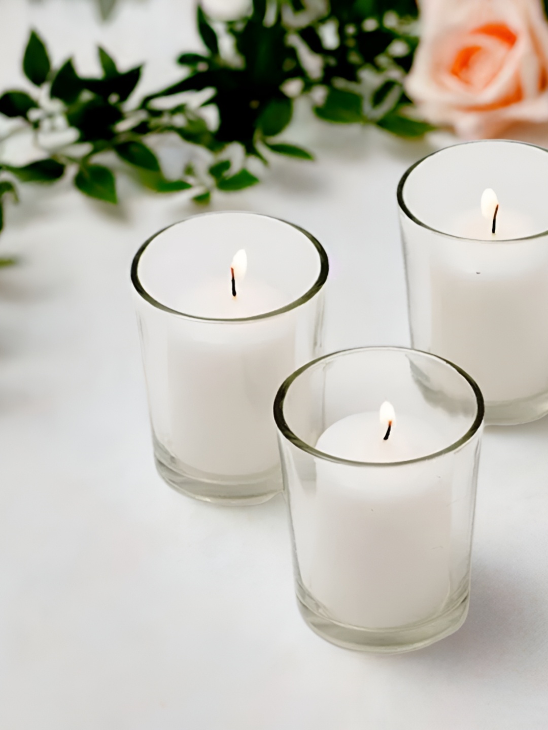 

Special You 3 Pcs Scented Jar Candles, White