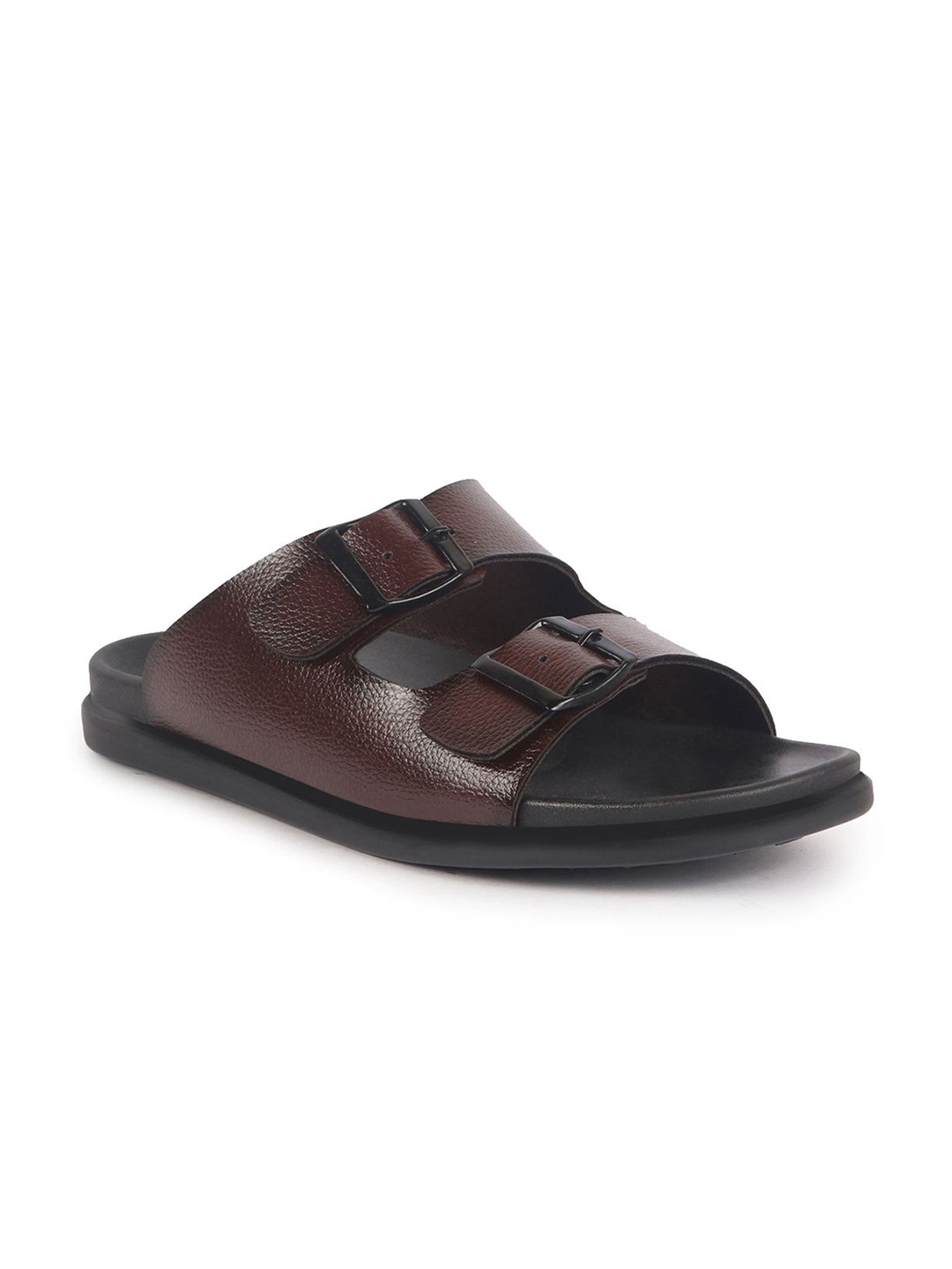 

FAUSTO Men PU Comfort Sandals, Brown