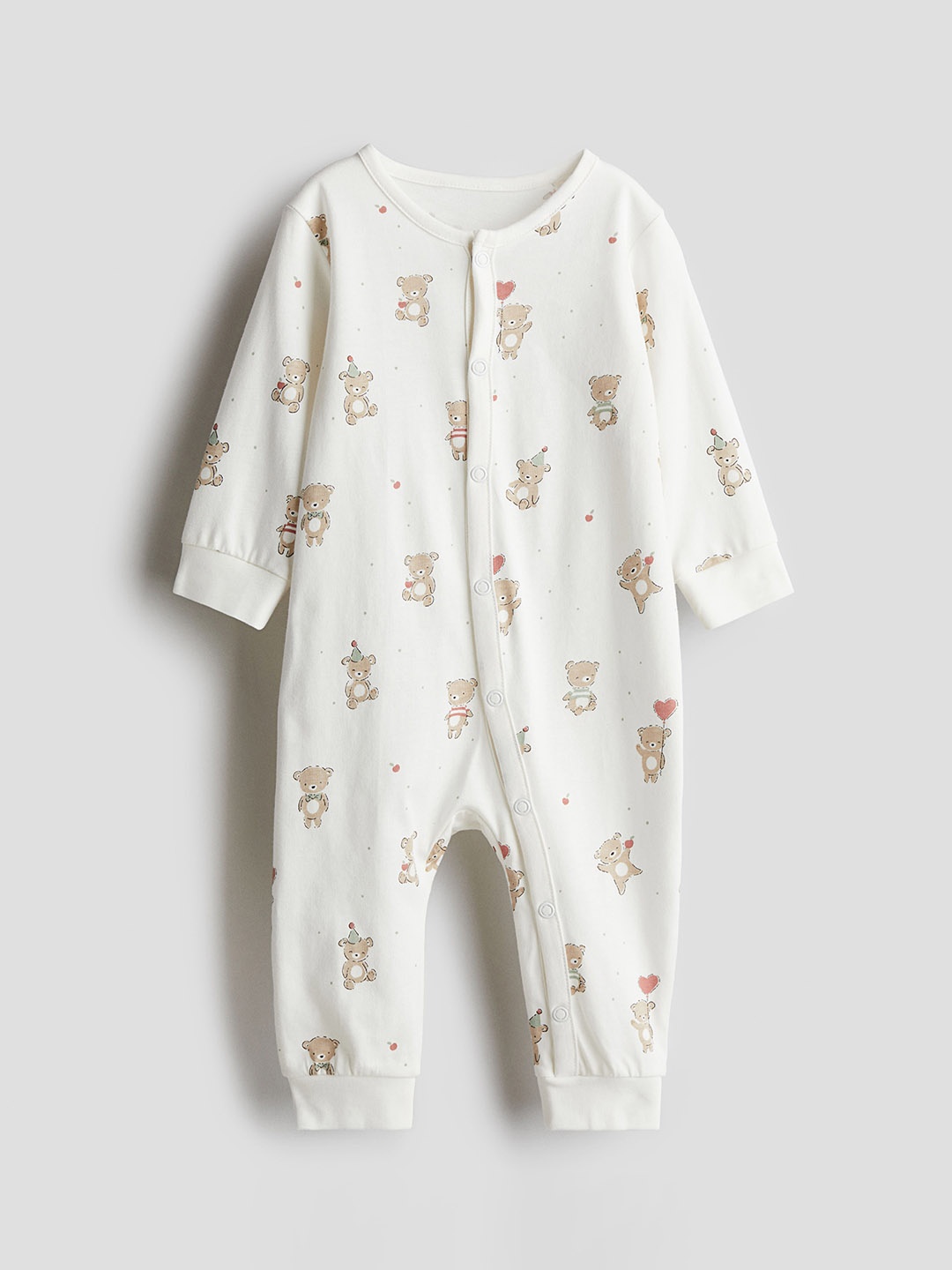 

H&M Printed Romper, White
