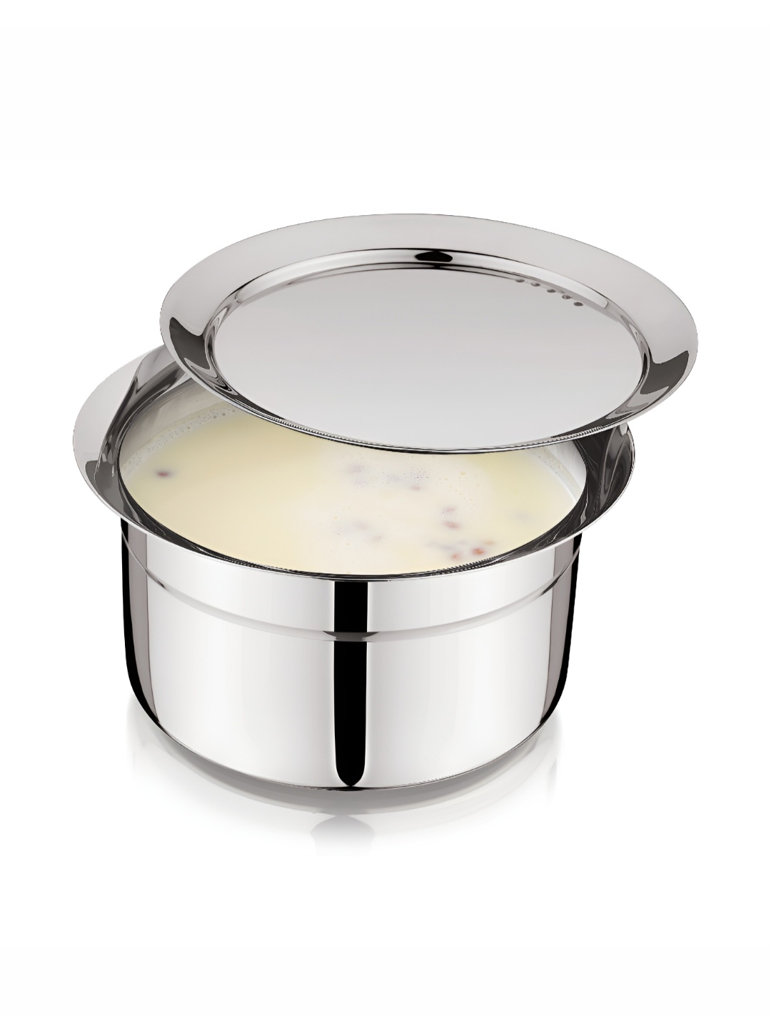 

MUKTI Dishwasher Safe Stainless Steel Tope With Lid - 800ml, Silver