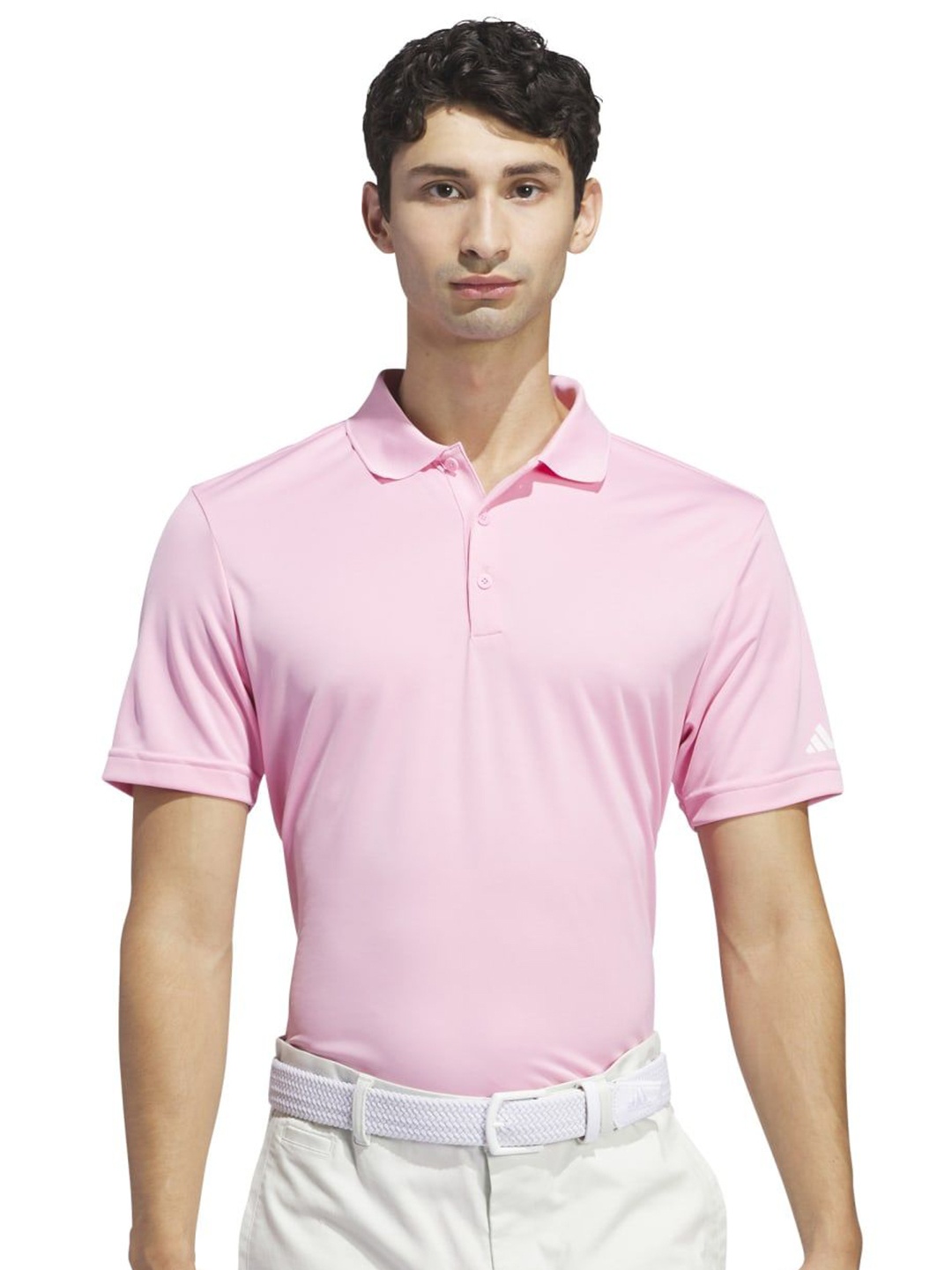 

ADIDAS Polo Collar T-shirt, Pink