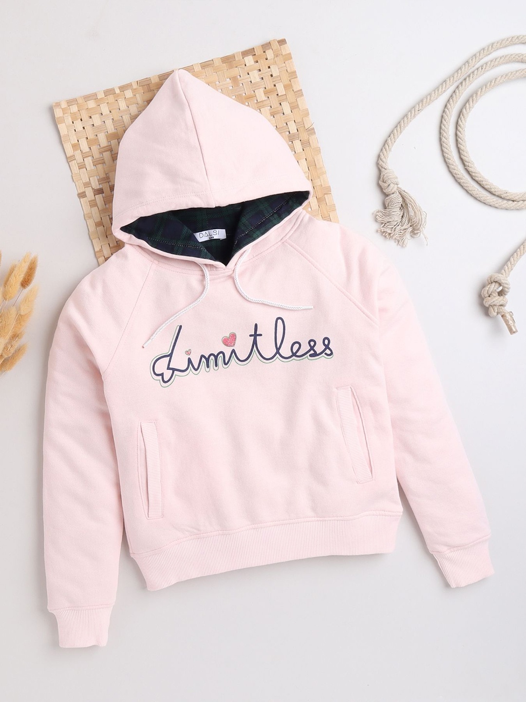 

BAESD Girls Hooded Pullover Sweatshirt, Pink