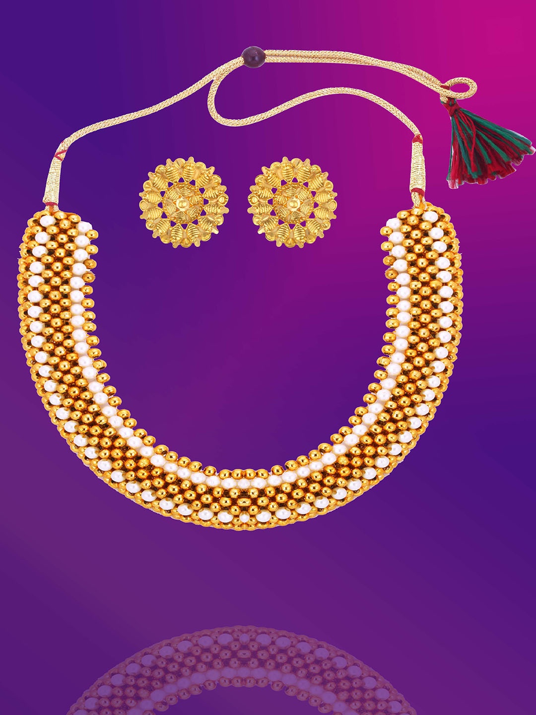 

Lila Gold-Plated Jewellery Set