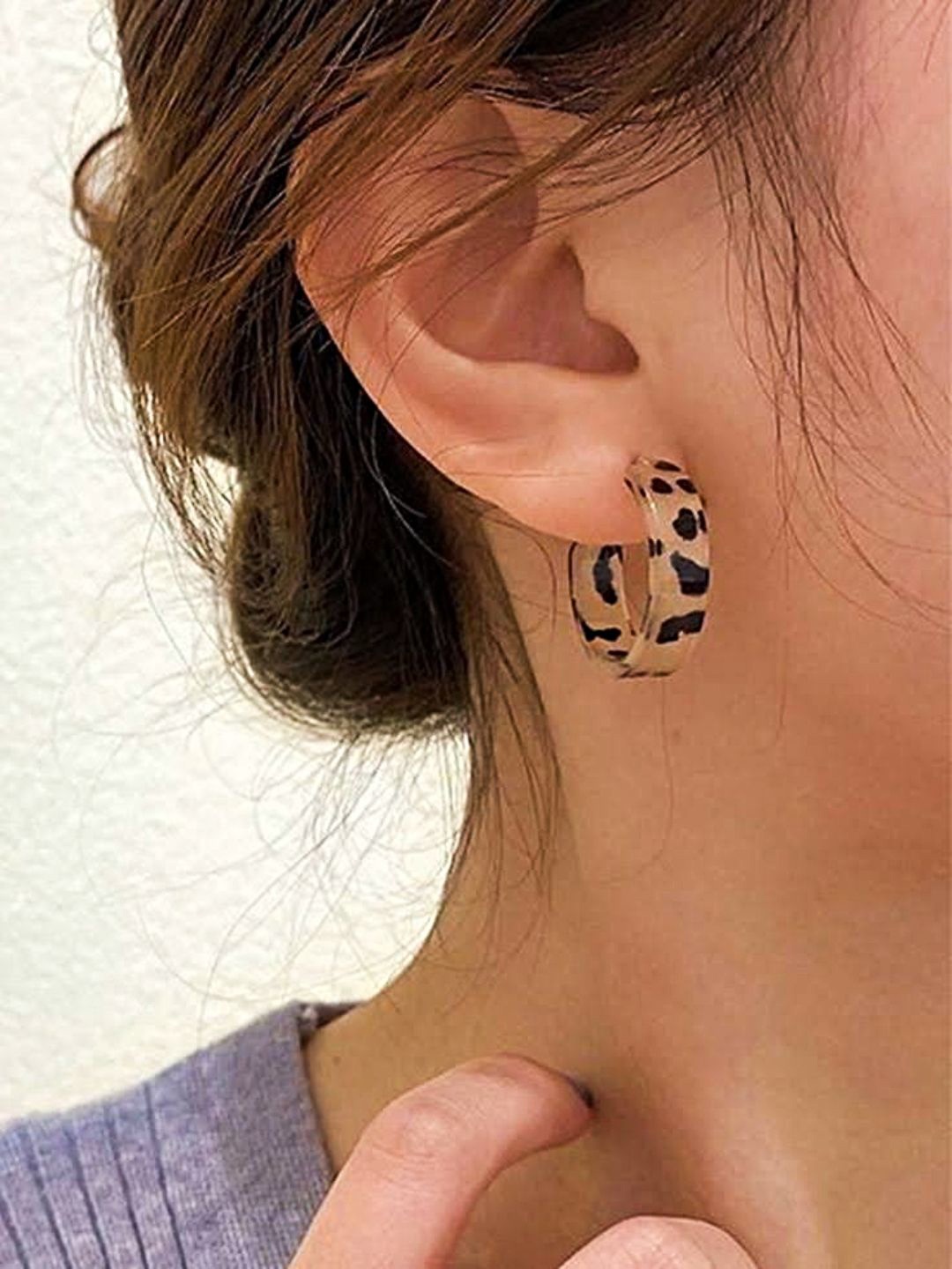 

Proplady Quirky Hoop Earrings, Gold