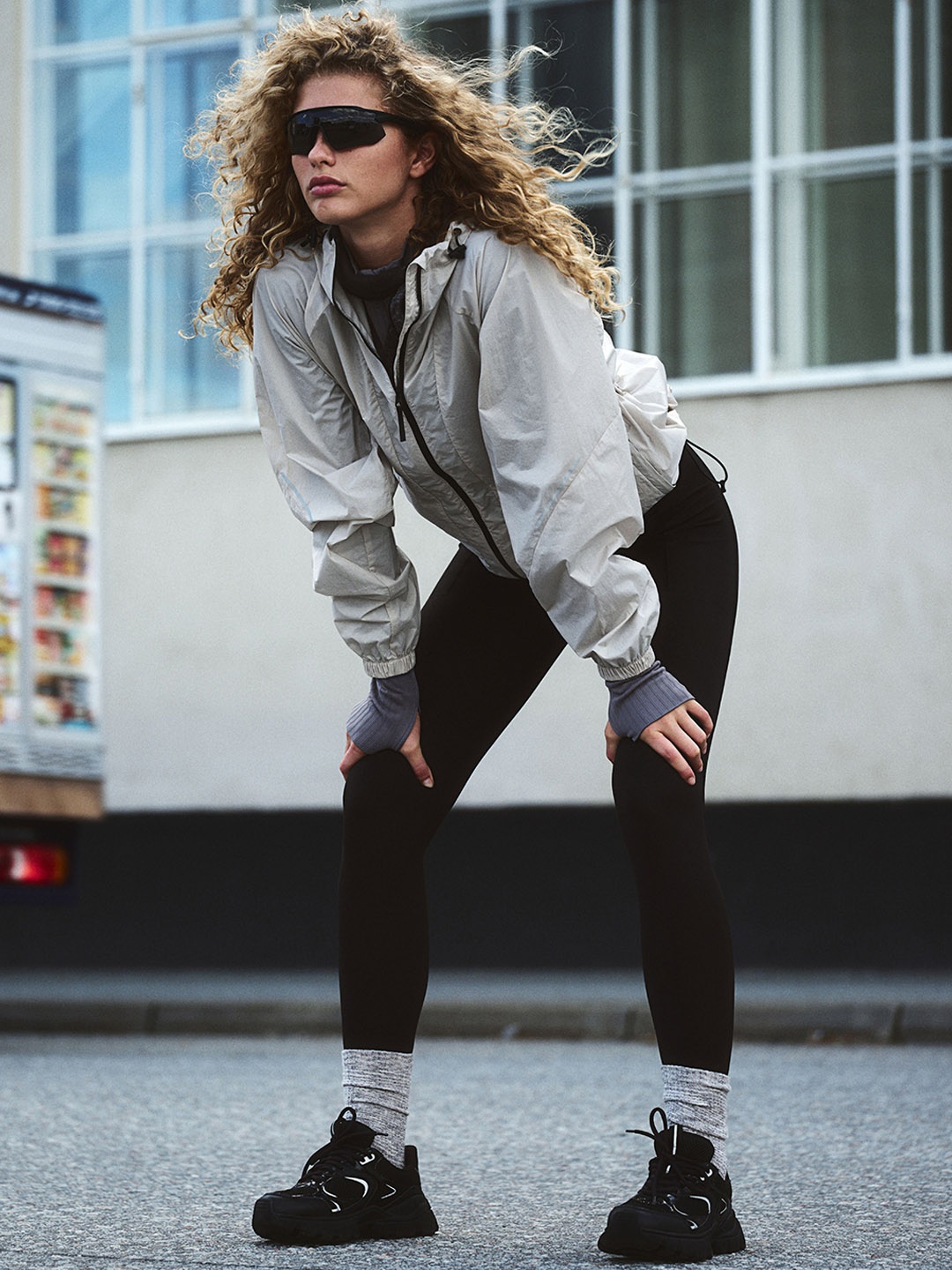 

H&M Running Black Polyester In Shape Move Women leggings