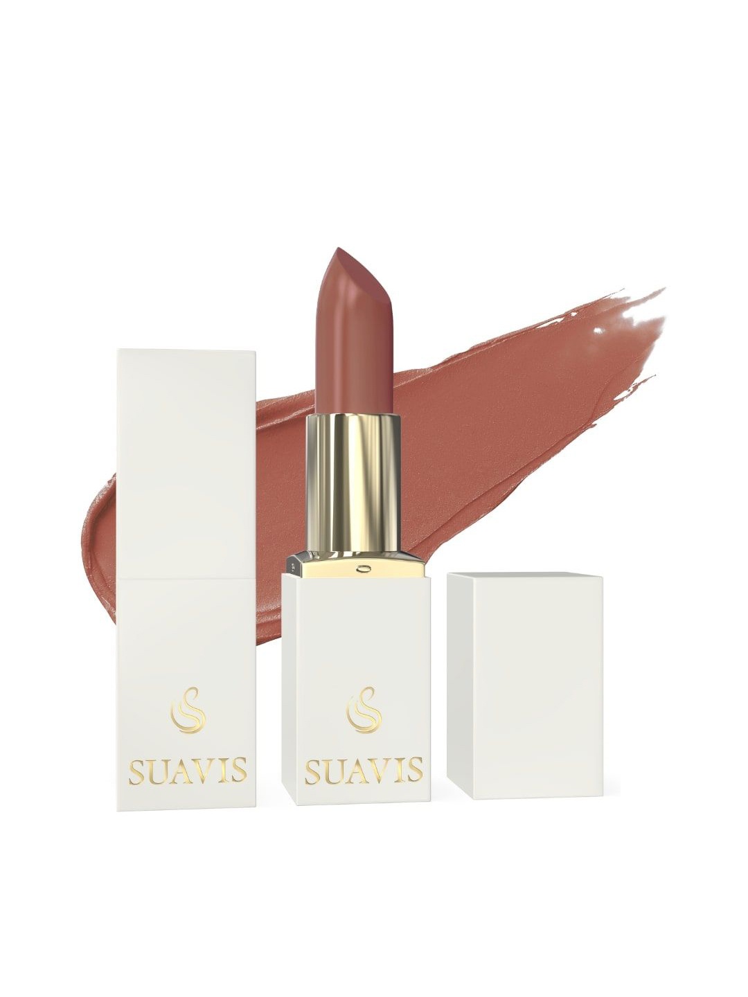 

SUAVIS Comfy Matte Cream Bullet Lipstick - 4 ml -Brown Sugar 118