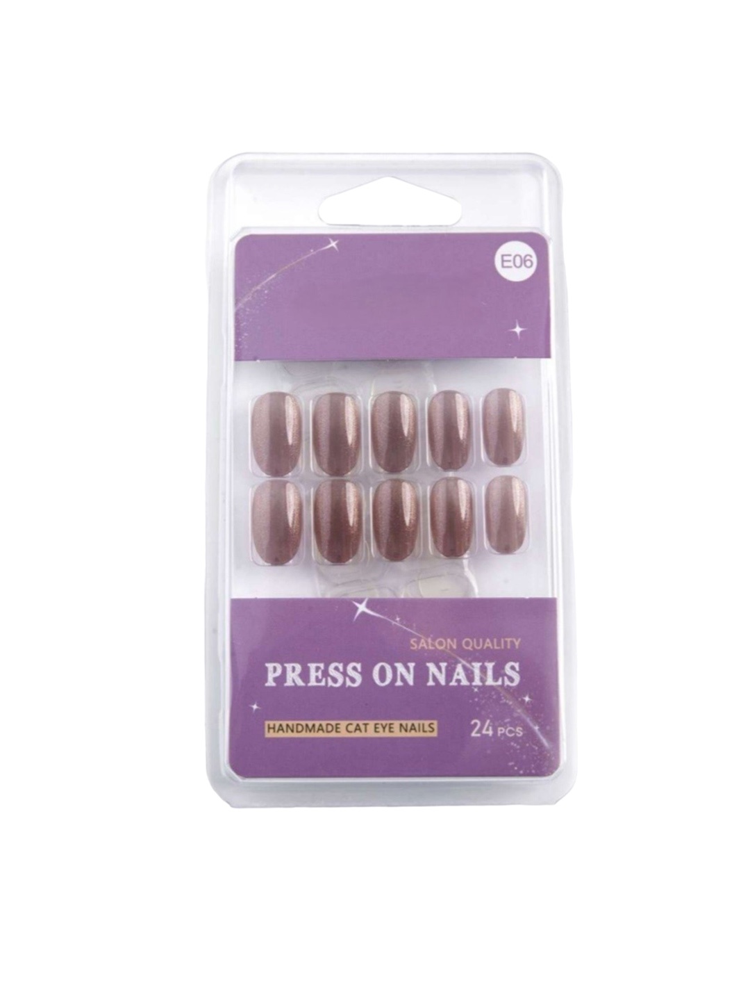 

RANORE Cat Eye 24-Pcs Press-On Nails - E06 Pink