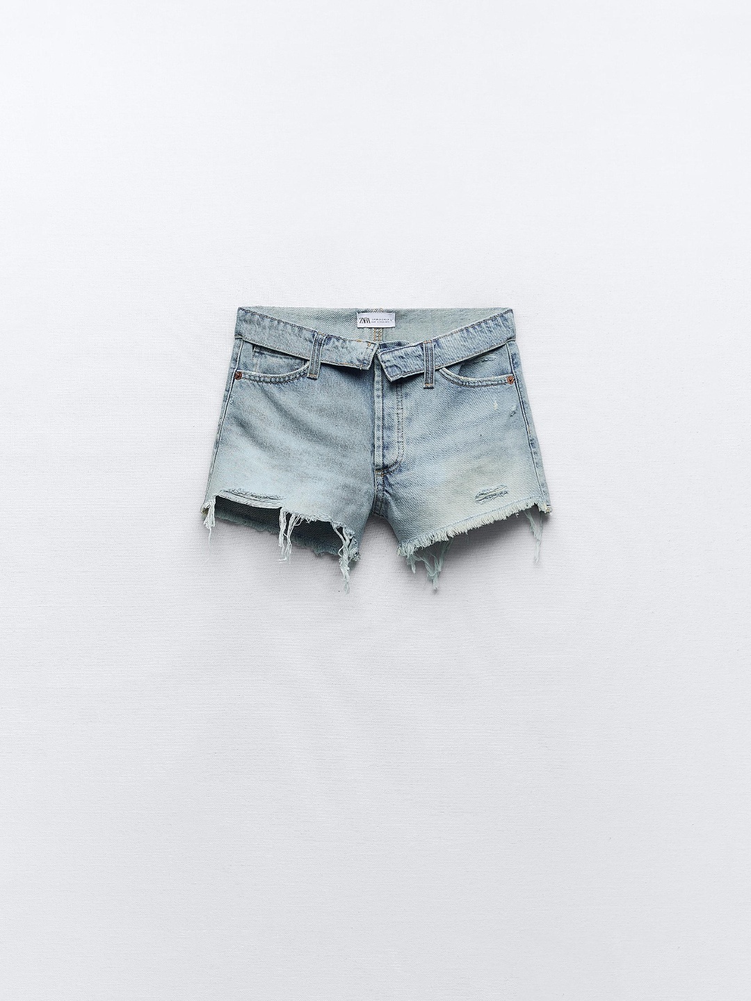 

ZARA Women Blue Shorts