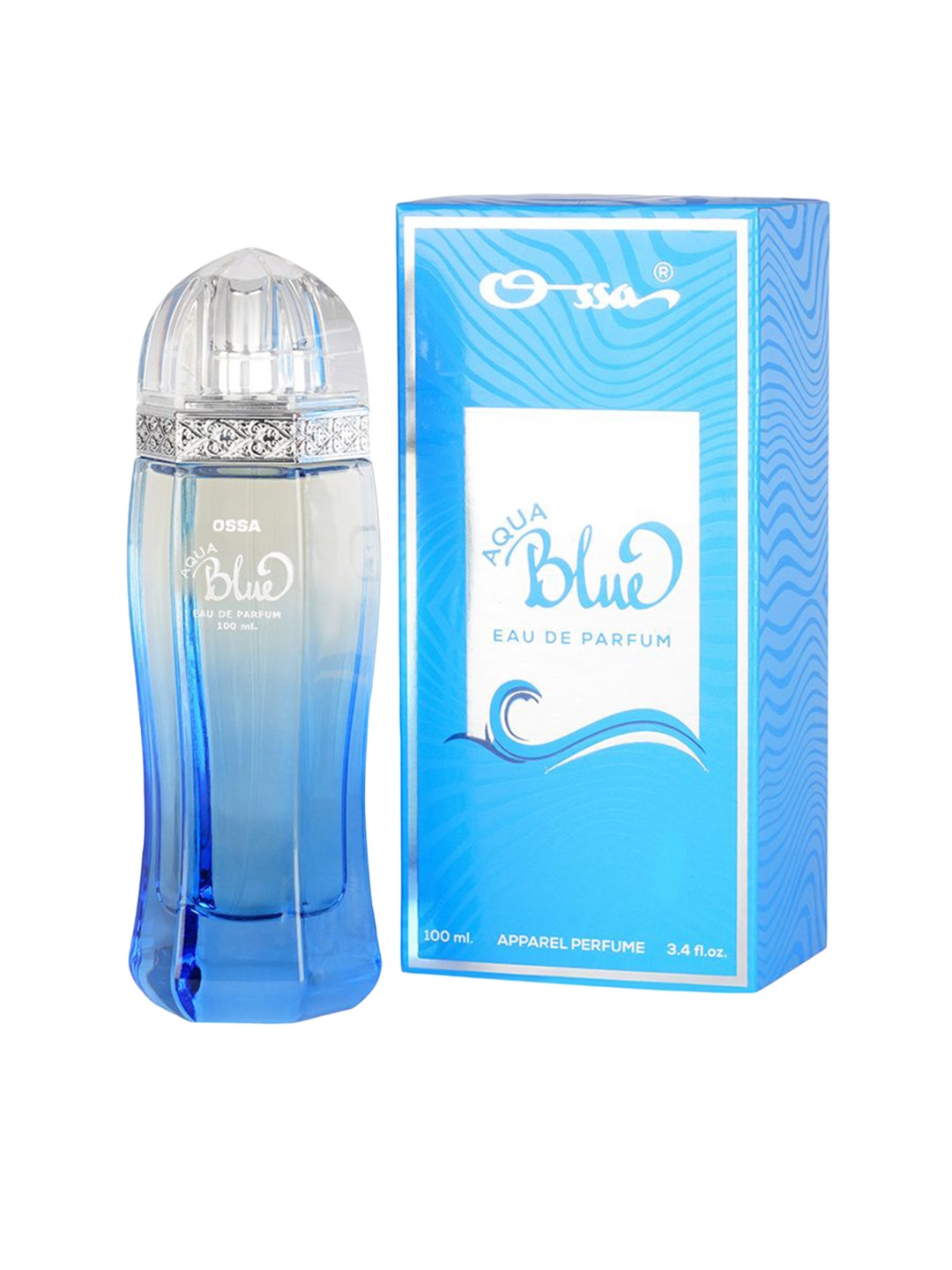 

Ossa Men Aqua Blue Long Lasting Eau De Parfum - 100 ml