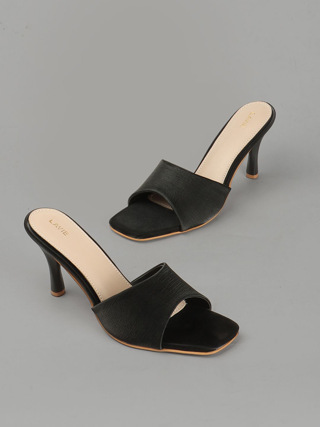 

Lavie Women Stiletto Heel Sandals, Black