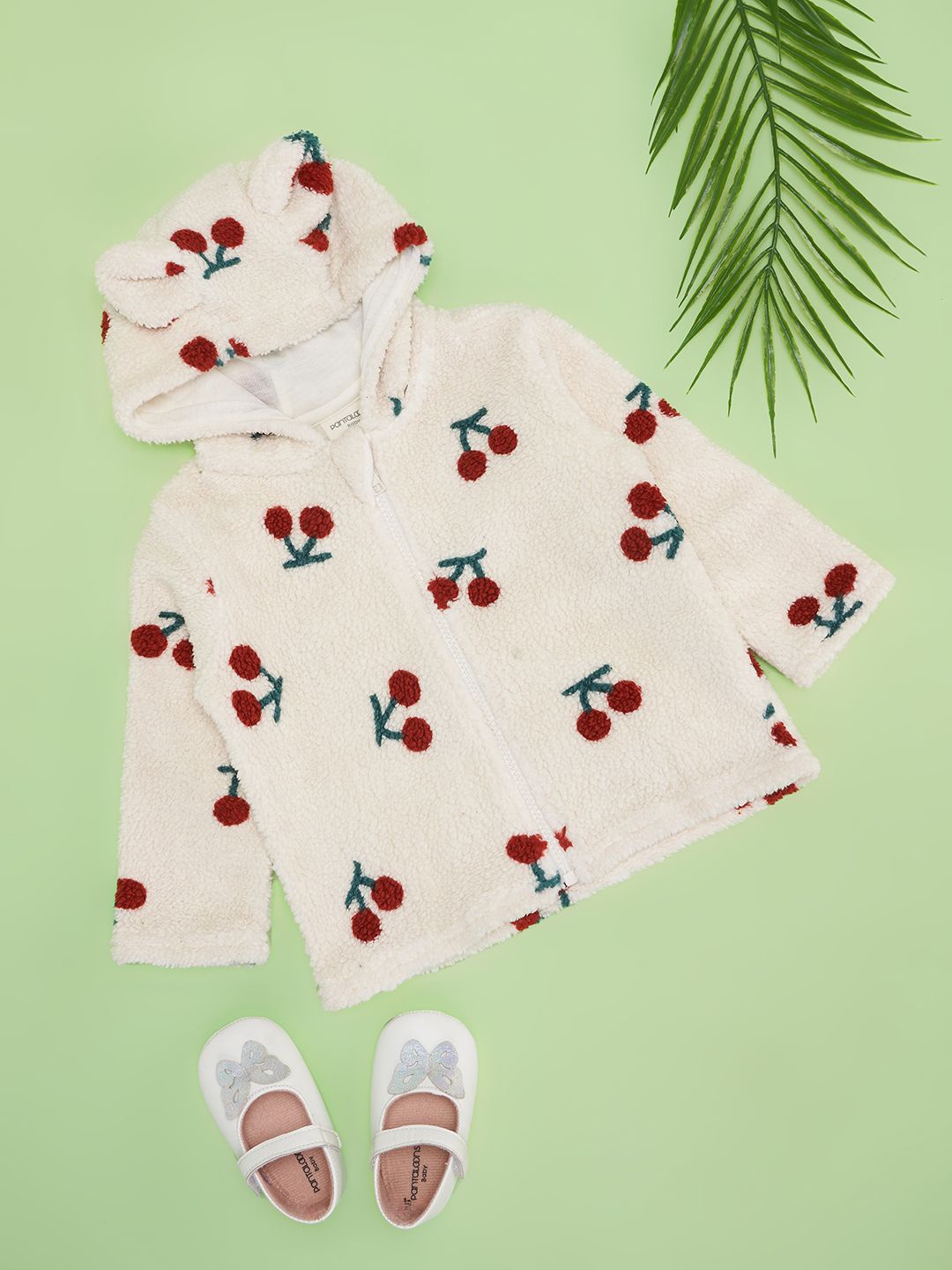 

Pantaloons Baby Girls Printed Sweatshirt, Off white