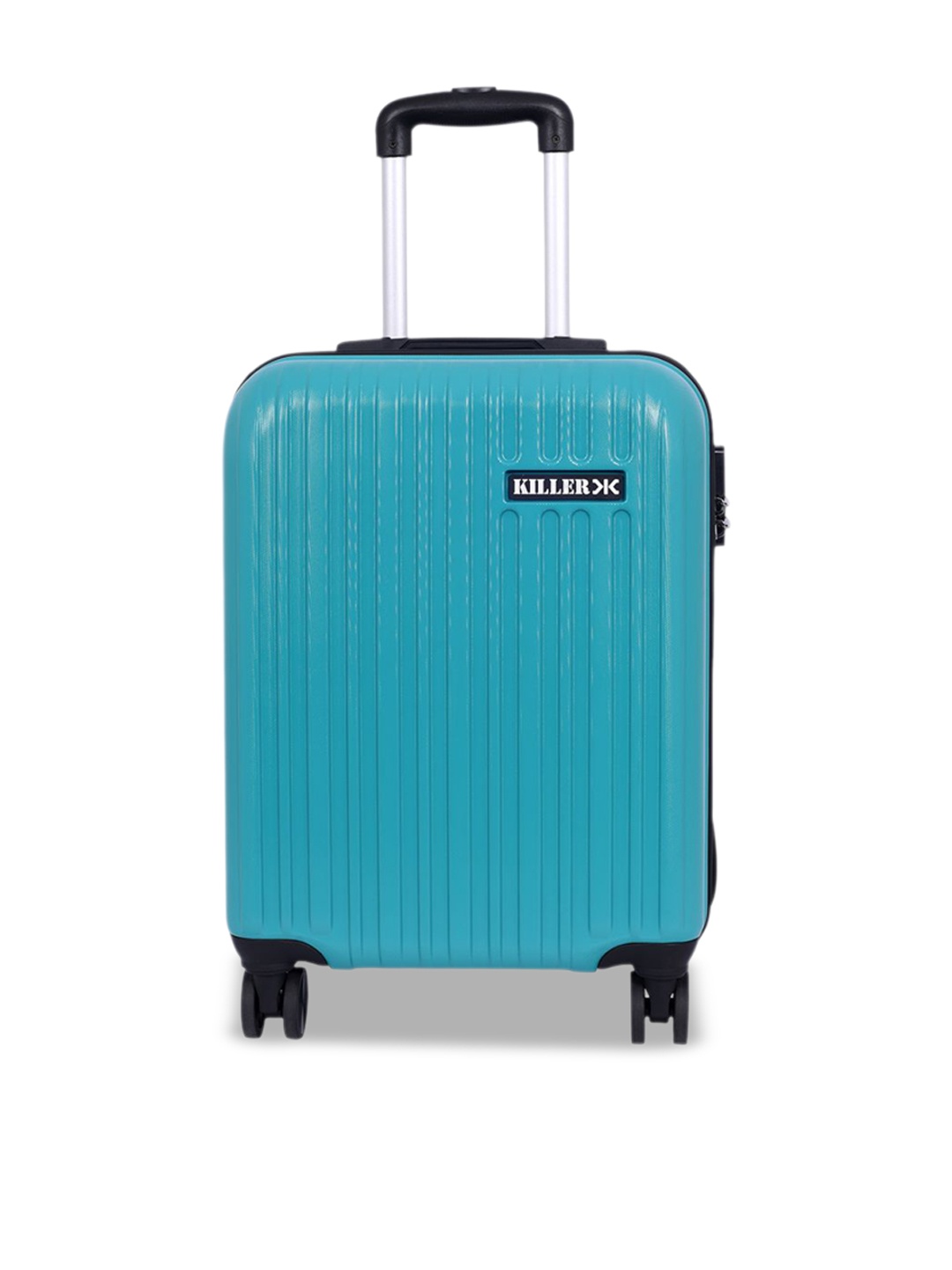 

Killer Textured Hard-Sided Cabin Trolley Bag, Sea green