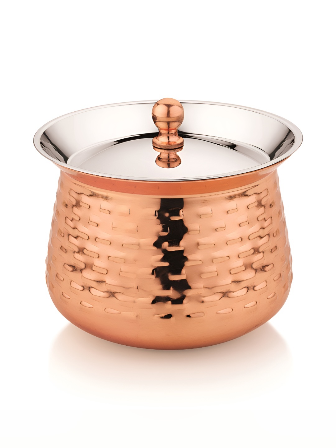 

MUKTI Mudhiras Gold-Toned Stainless Steel Dishwasher Safe Serving Handi 5.5L