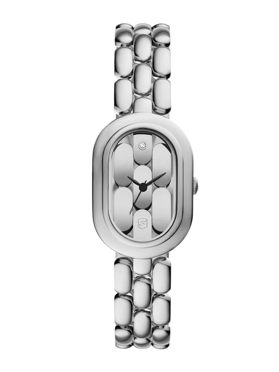 

Fossil Women Printed Dial & Stainless Steel Straps Analogue Watch AK_ES5381, Silver