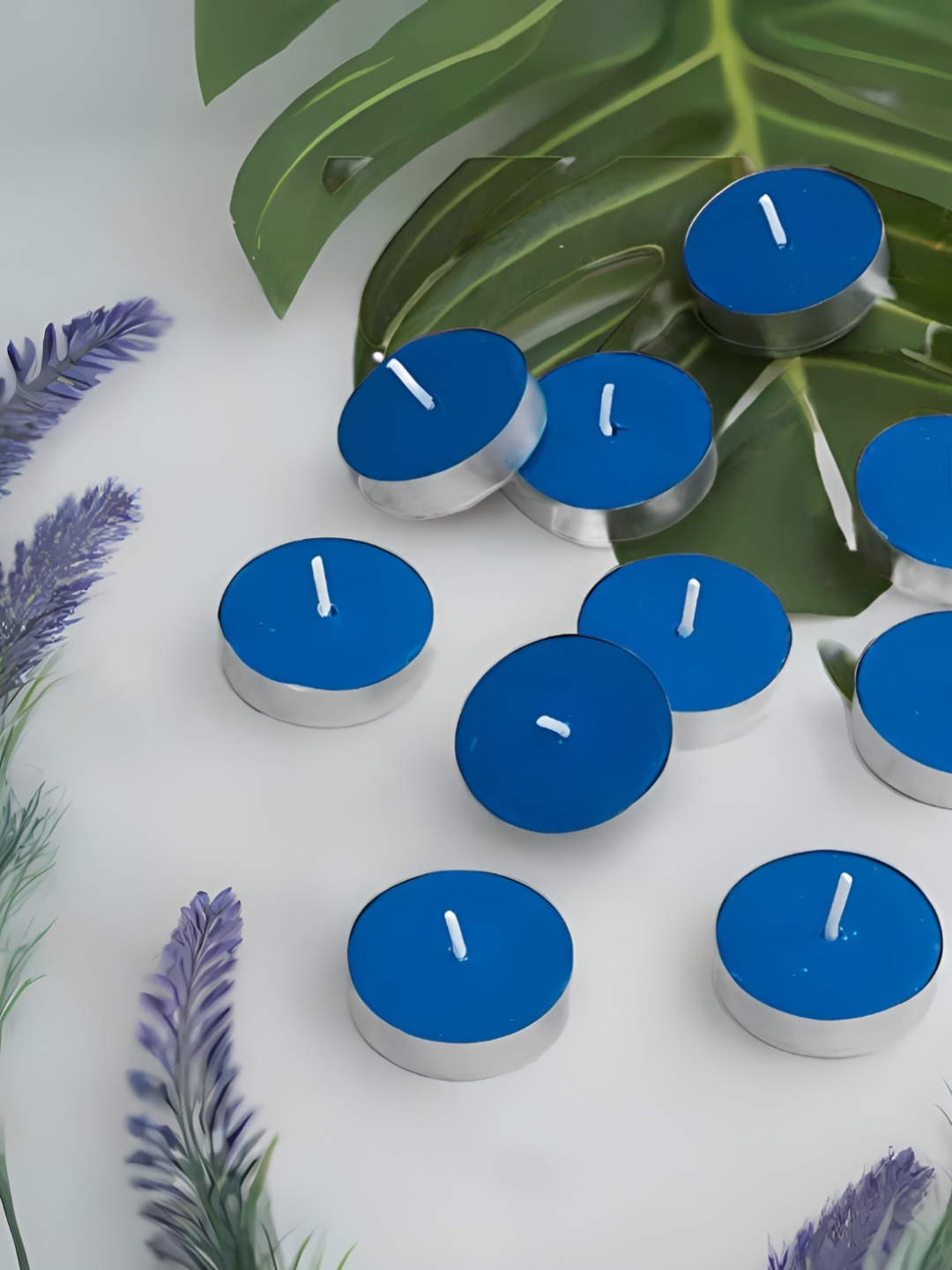 

Special You 20 Pcs Tea Light Scented Candles, Blue