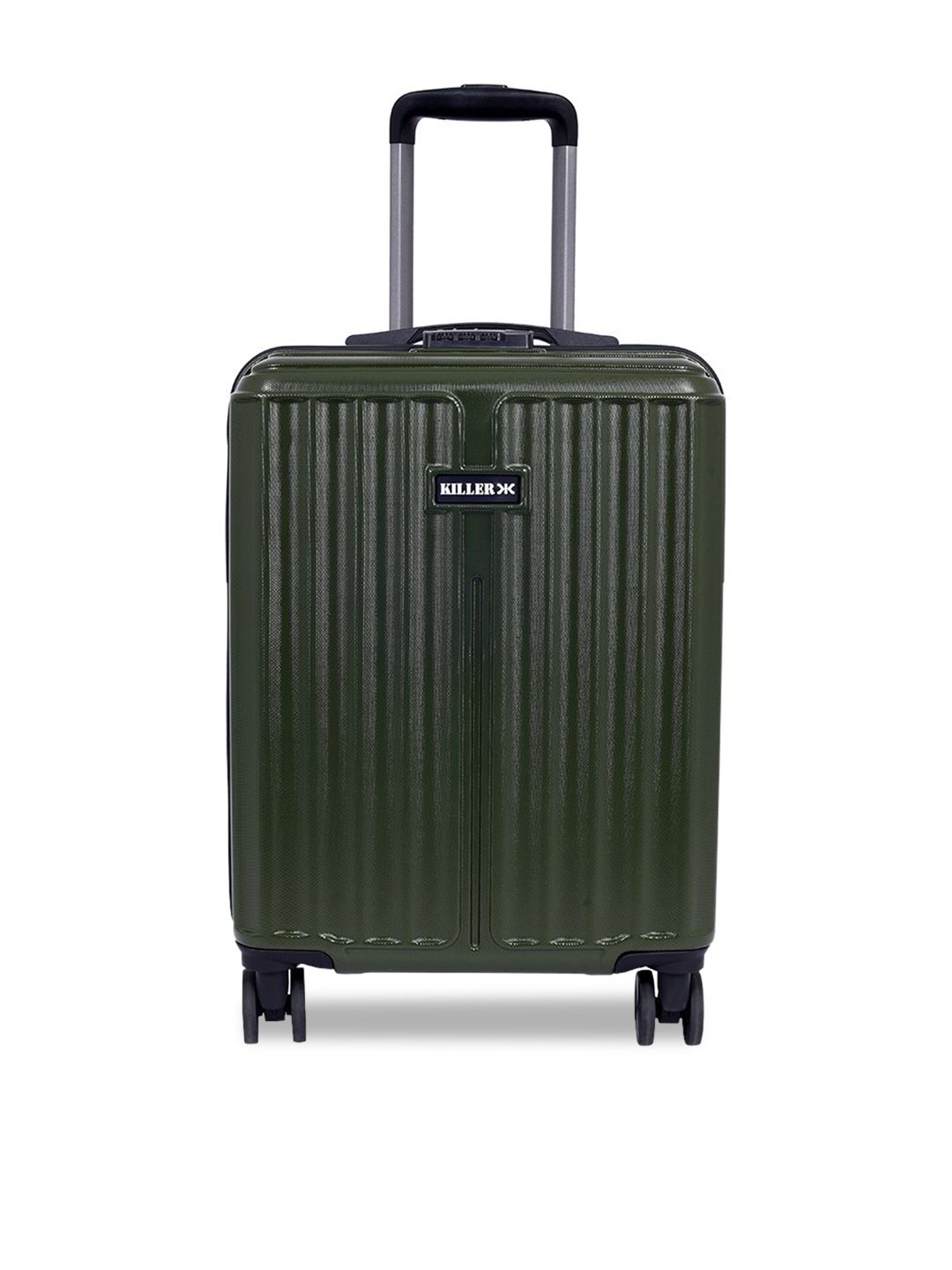 

Killer Unisex Hard-Sided Cabin Trolley Suitcase, Green