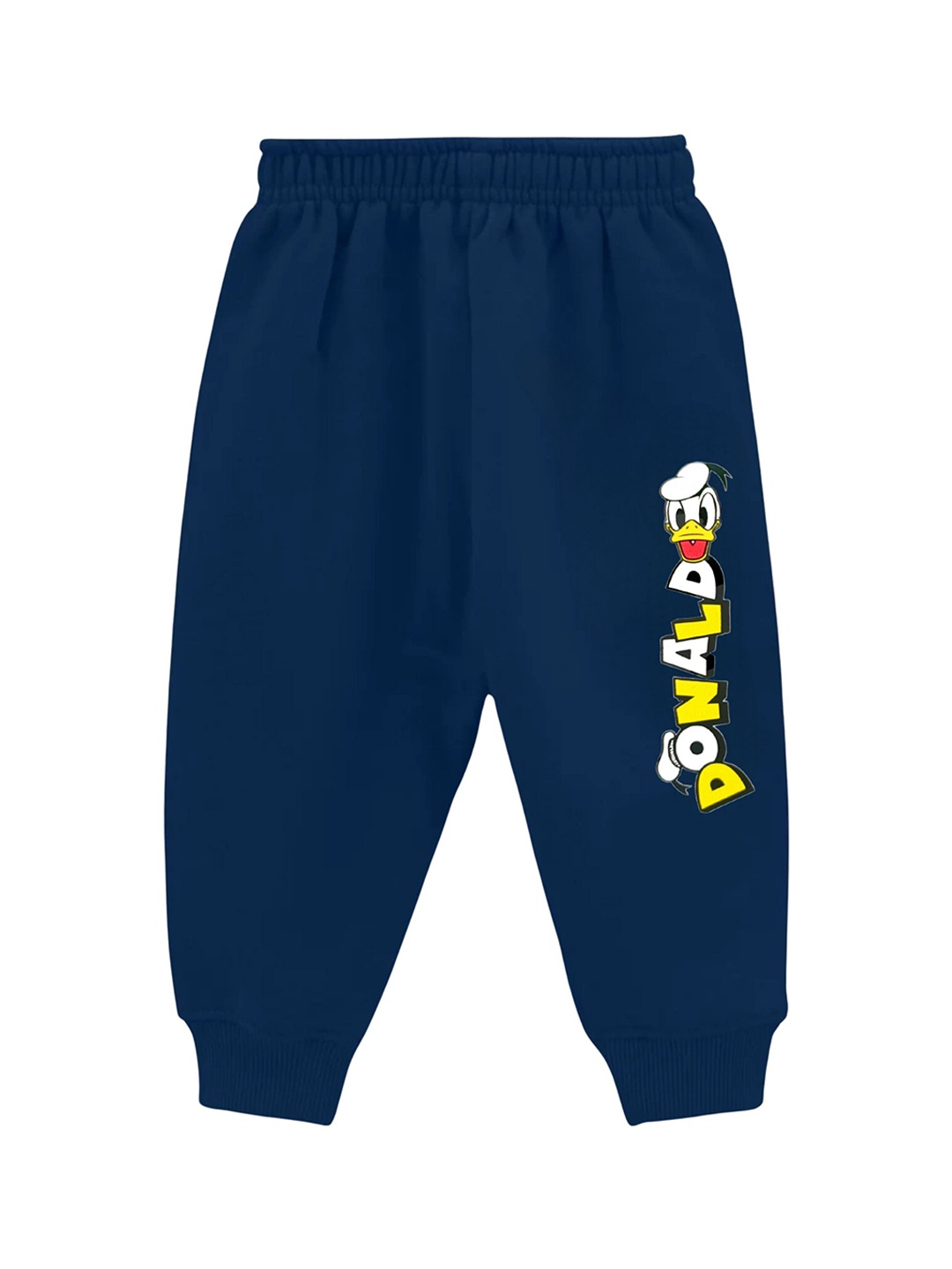 

BAESD Kids Printed Cotton Joggers, Navy blue