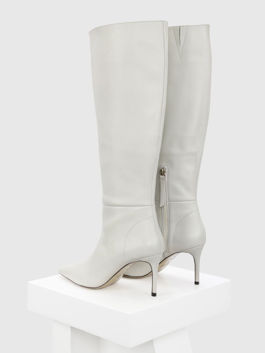 

Oroh Cristina Women Blanca-Heeled Slouchy Boots, White