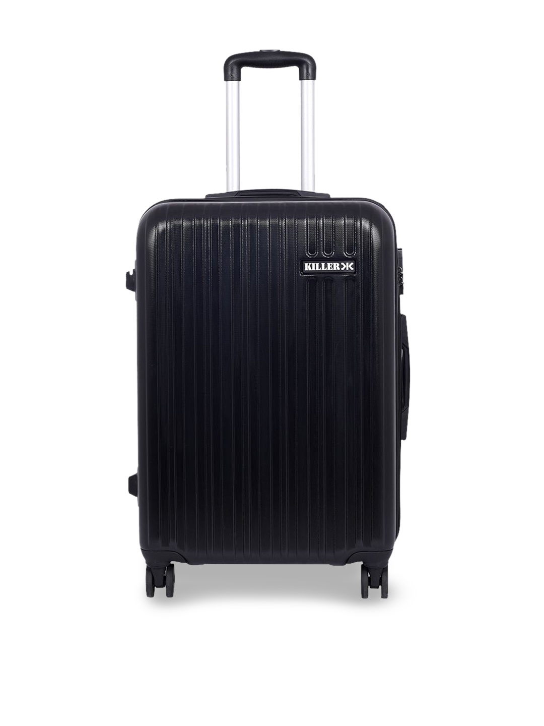 

Killer Textured Hard-Sided LargeTrolley Bag, Black
