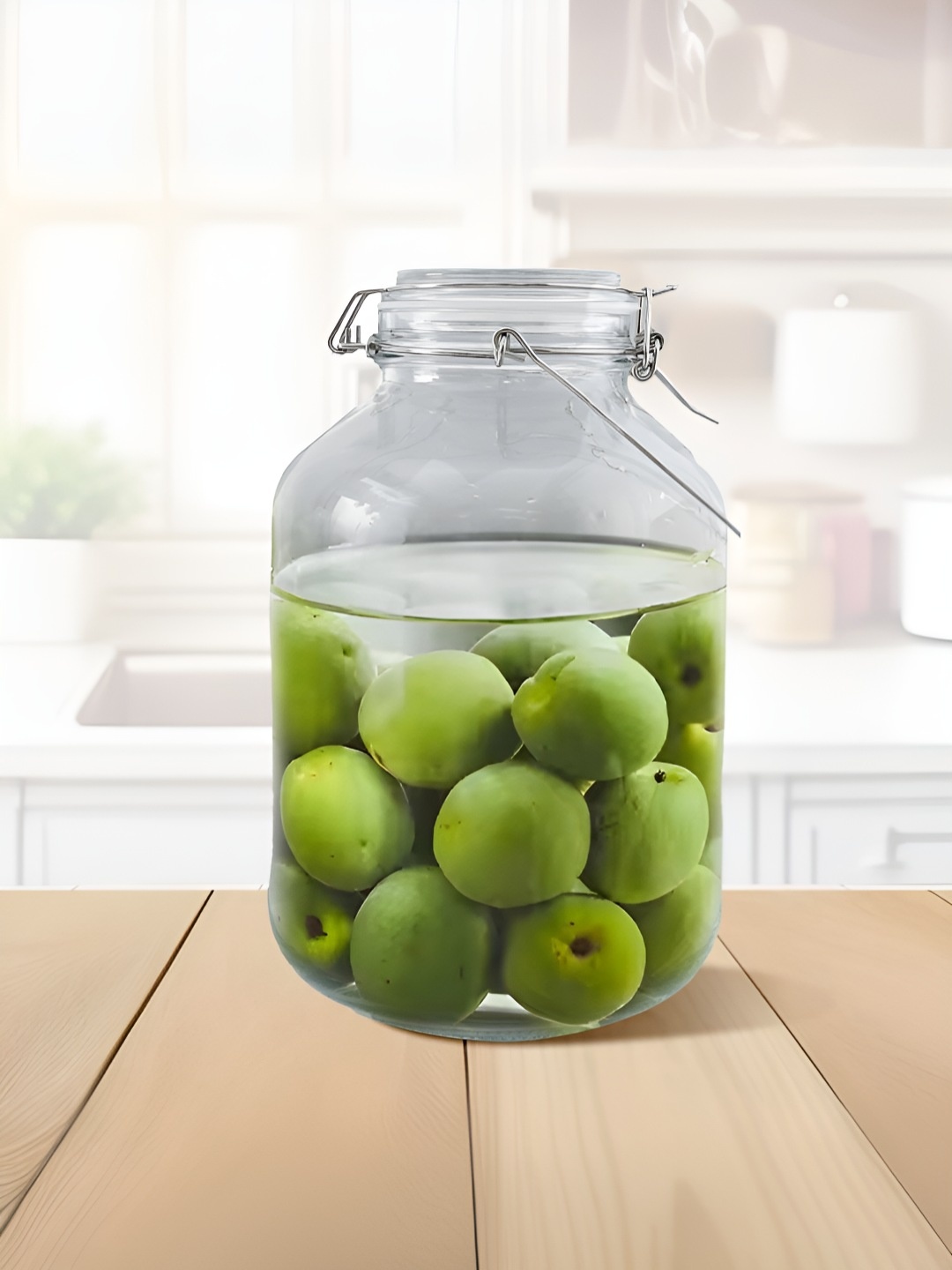 

UMAI Mason Transparent Glass Canister Container 2L