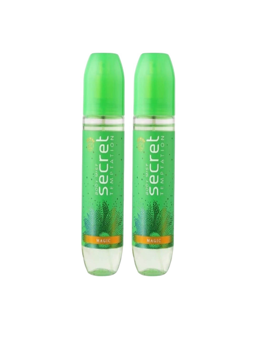 

Secret Temptation Set Of 2 Magic Body Mists - 120ml Each, Green