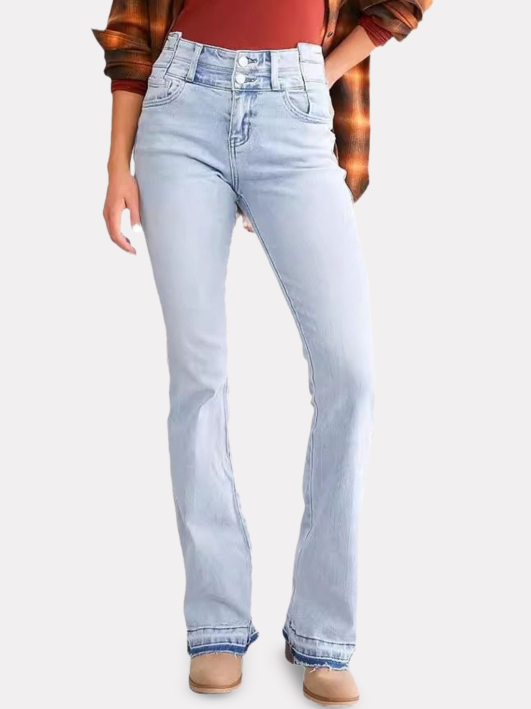 

StyleCast Women Straight Fit Stretchable Jeans, Blue