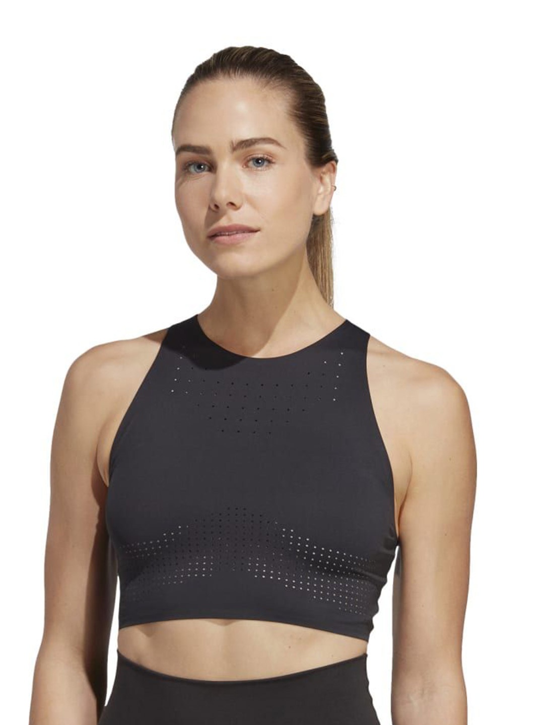 

ADIDAS Women BOA FITTED TK Round Neck Tank Top, Black