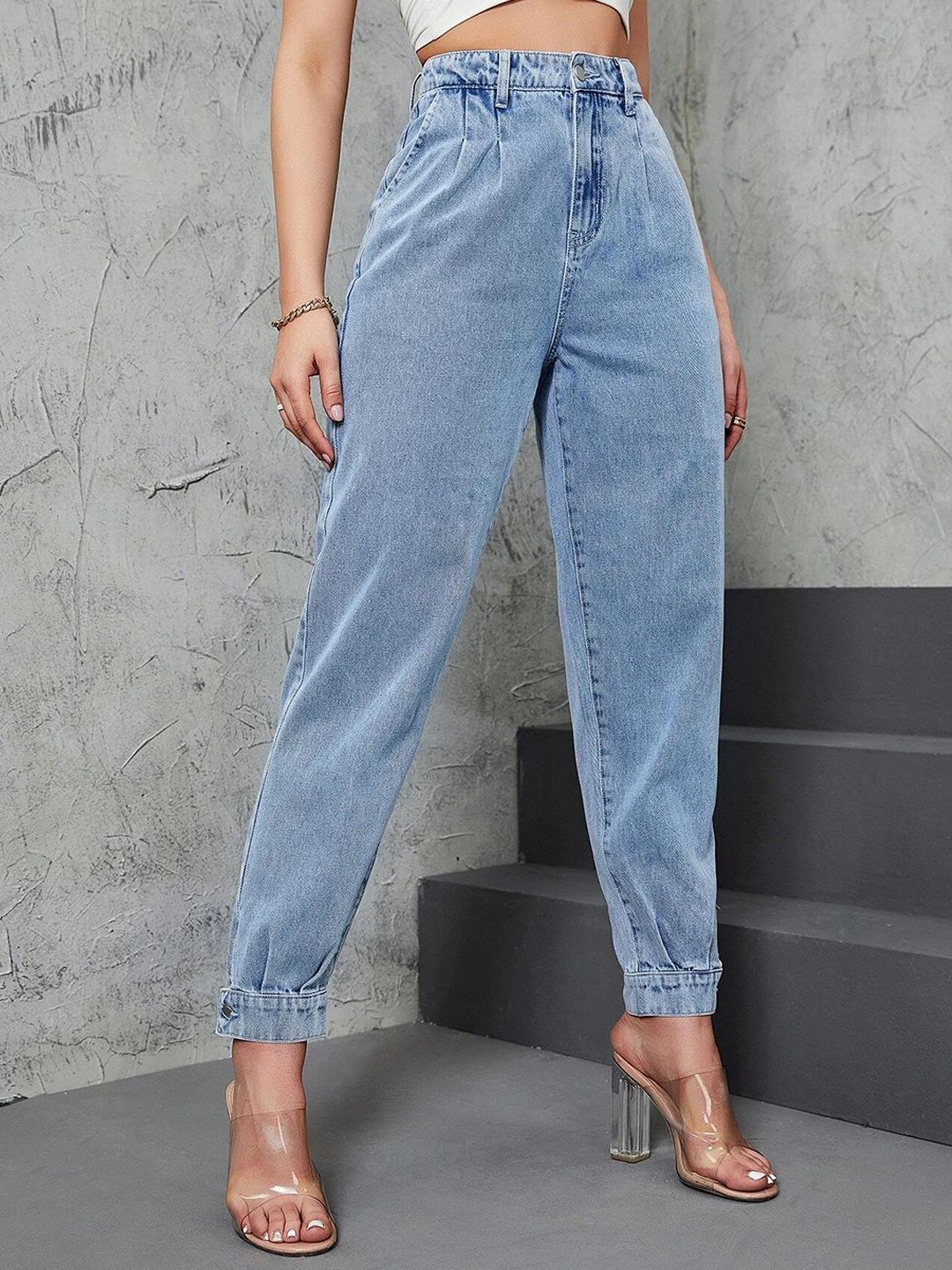 

Kotty Women High-Rise Stretchable Jeans, Blue