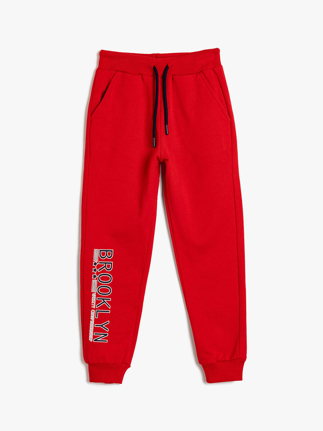 

Koton Boys Printed Joggers, Red