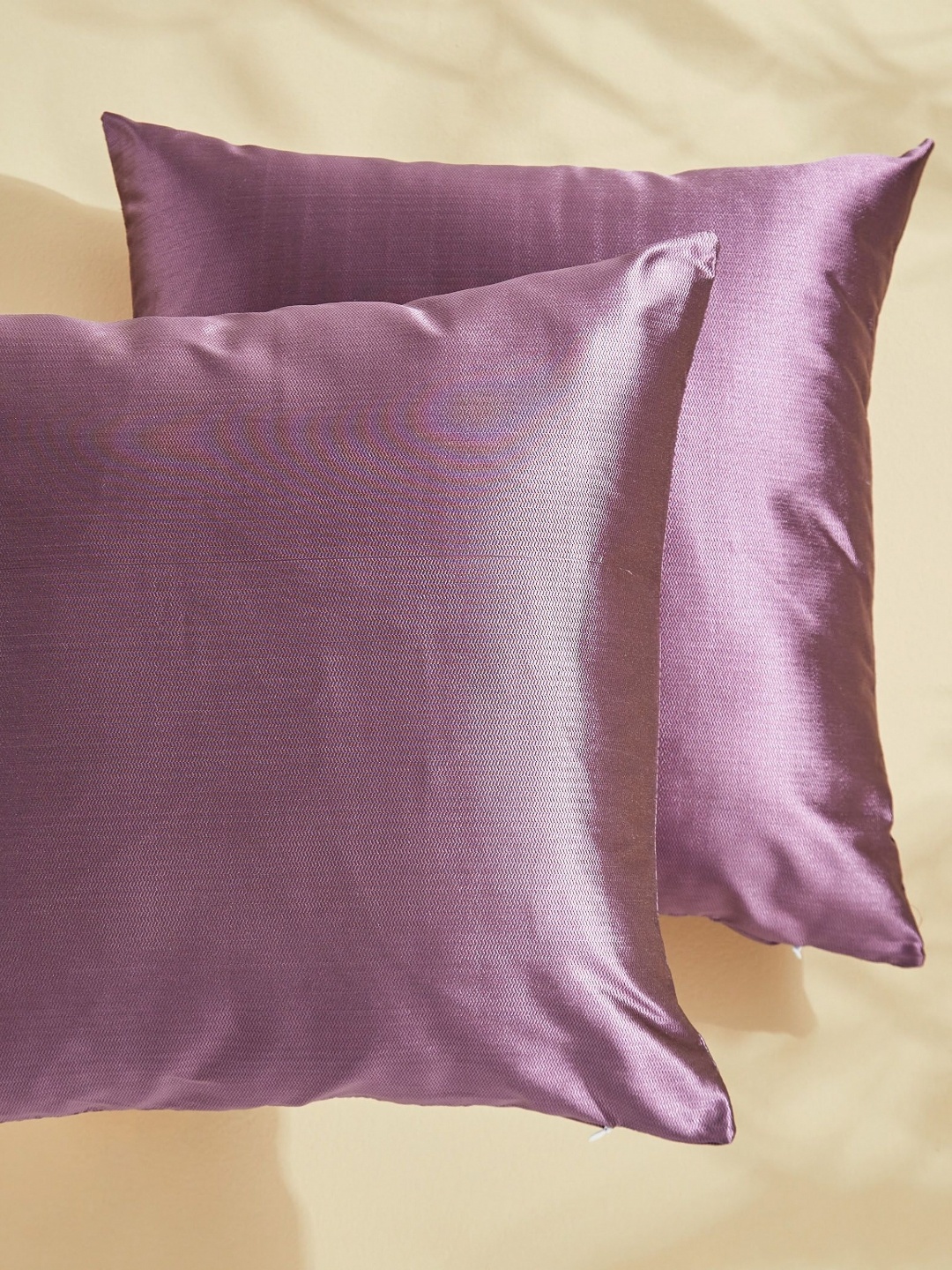 

Home Centre Purple Set of 2 Square Cushion Covers