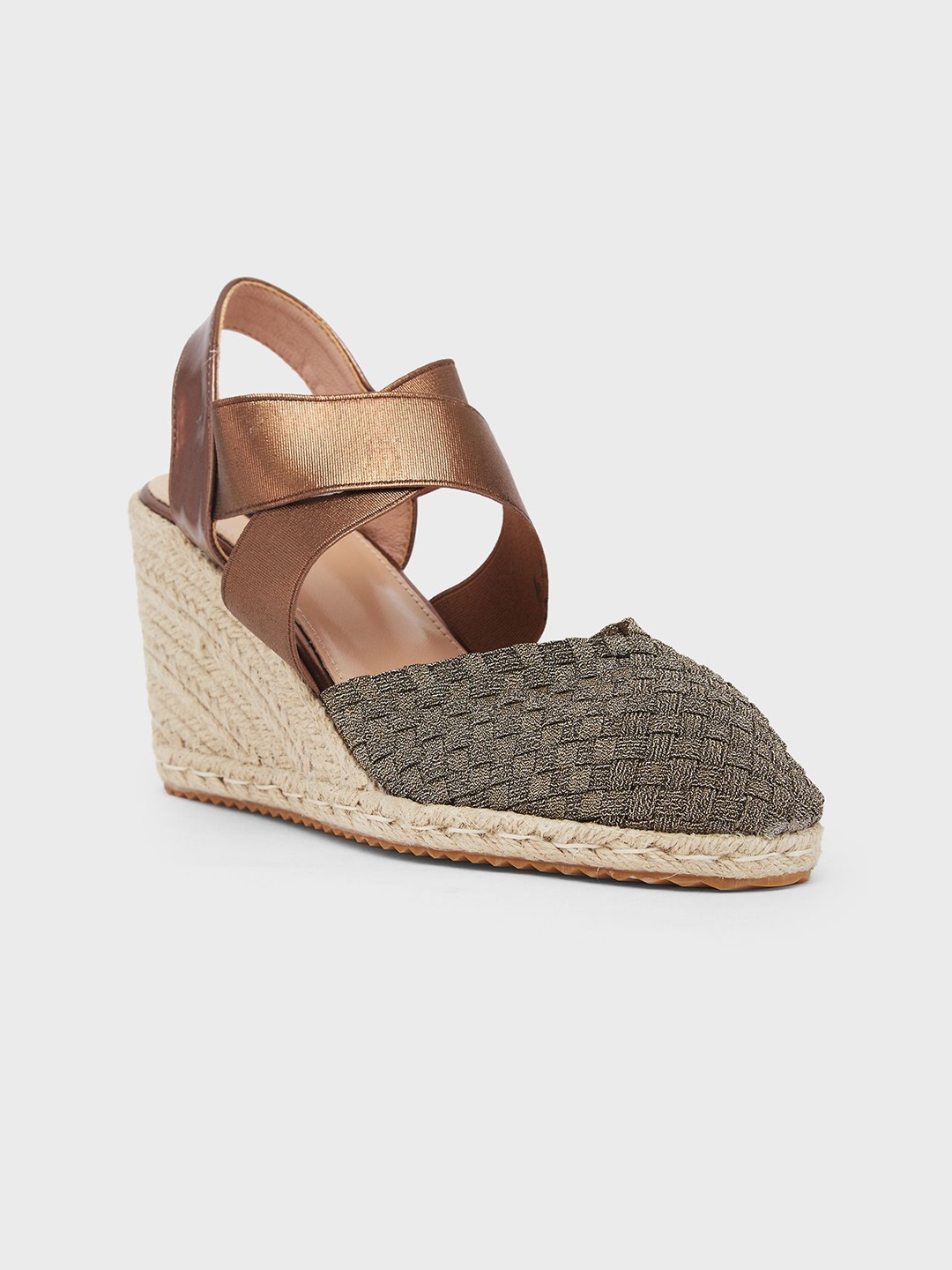 

Sole To Soul Women Wedge Sandals, Bronze