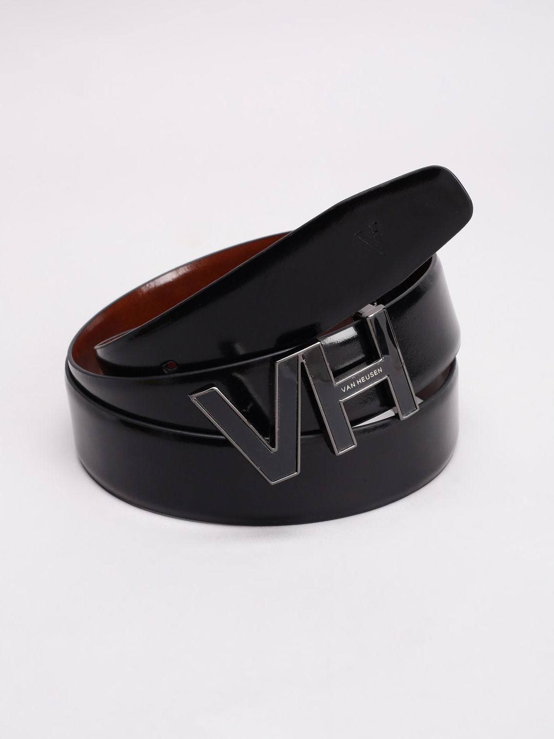 

Van Heusen Men Leather Reversible Formal Belt, Black