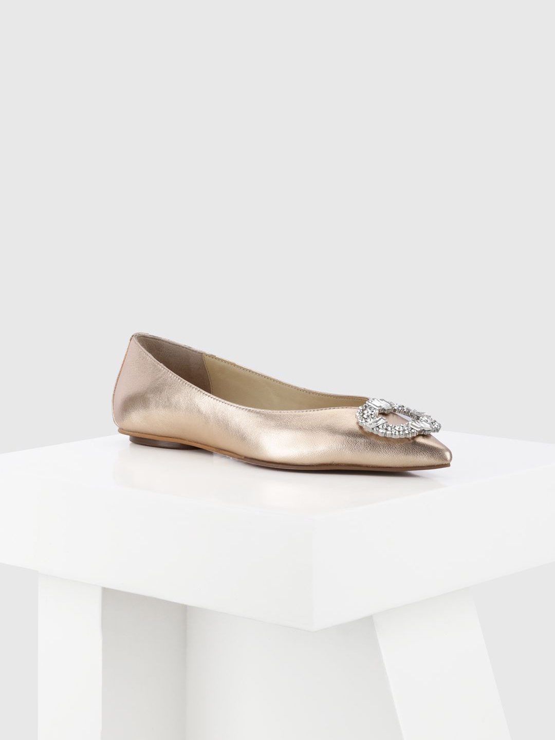 

Oroh Women Party Ballerinas Flats, Rose gold