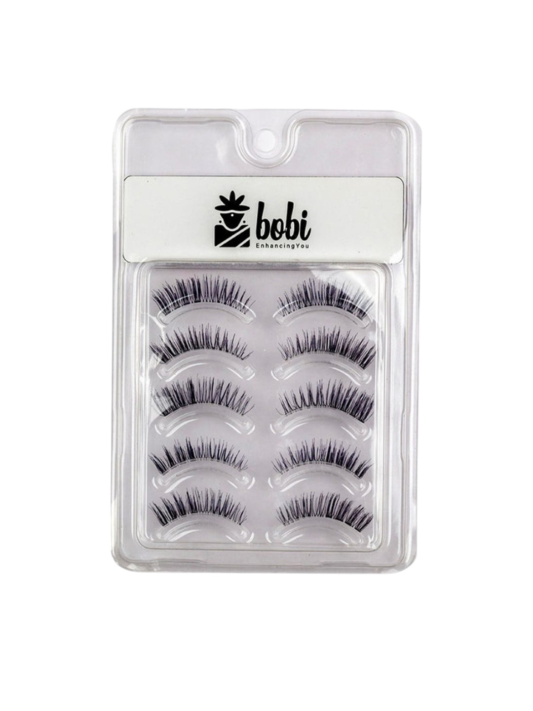 

BOBI Reusable Skin Friendly False Eyelashes - CT, Black
