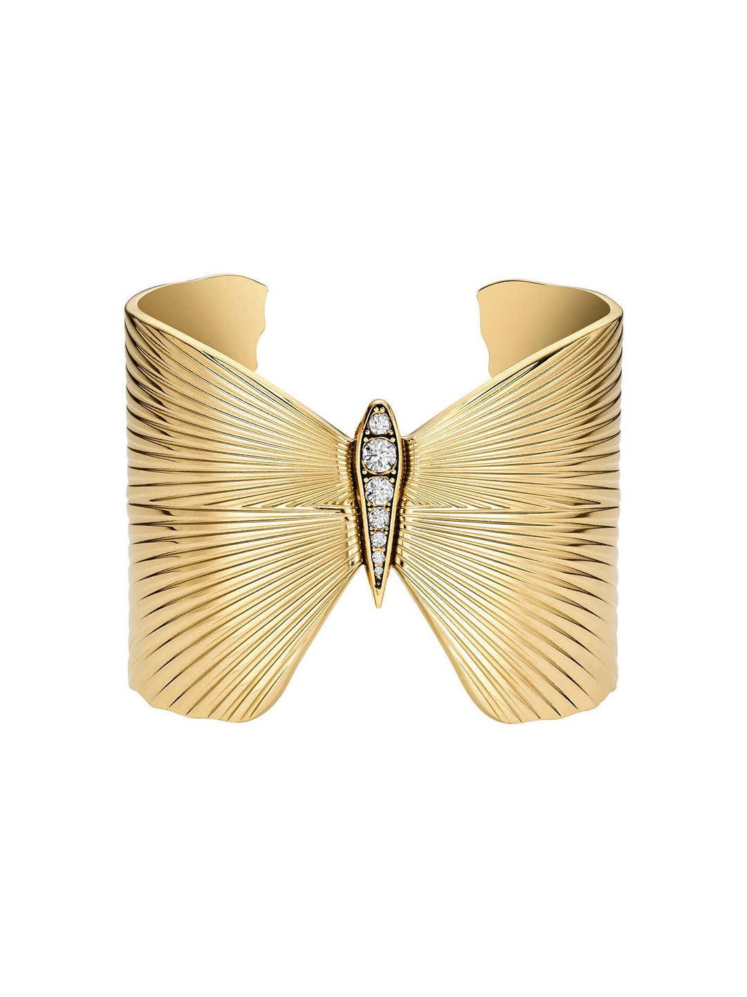 

Fossil Stainless Steel Cuff Bracelet, Gold