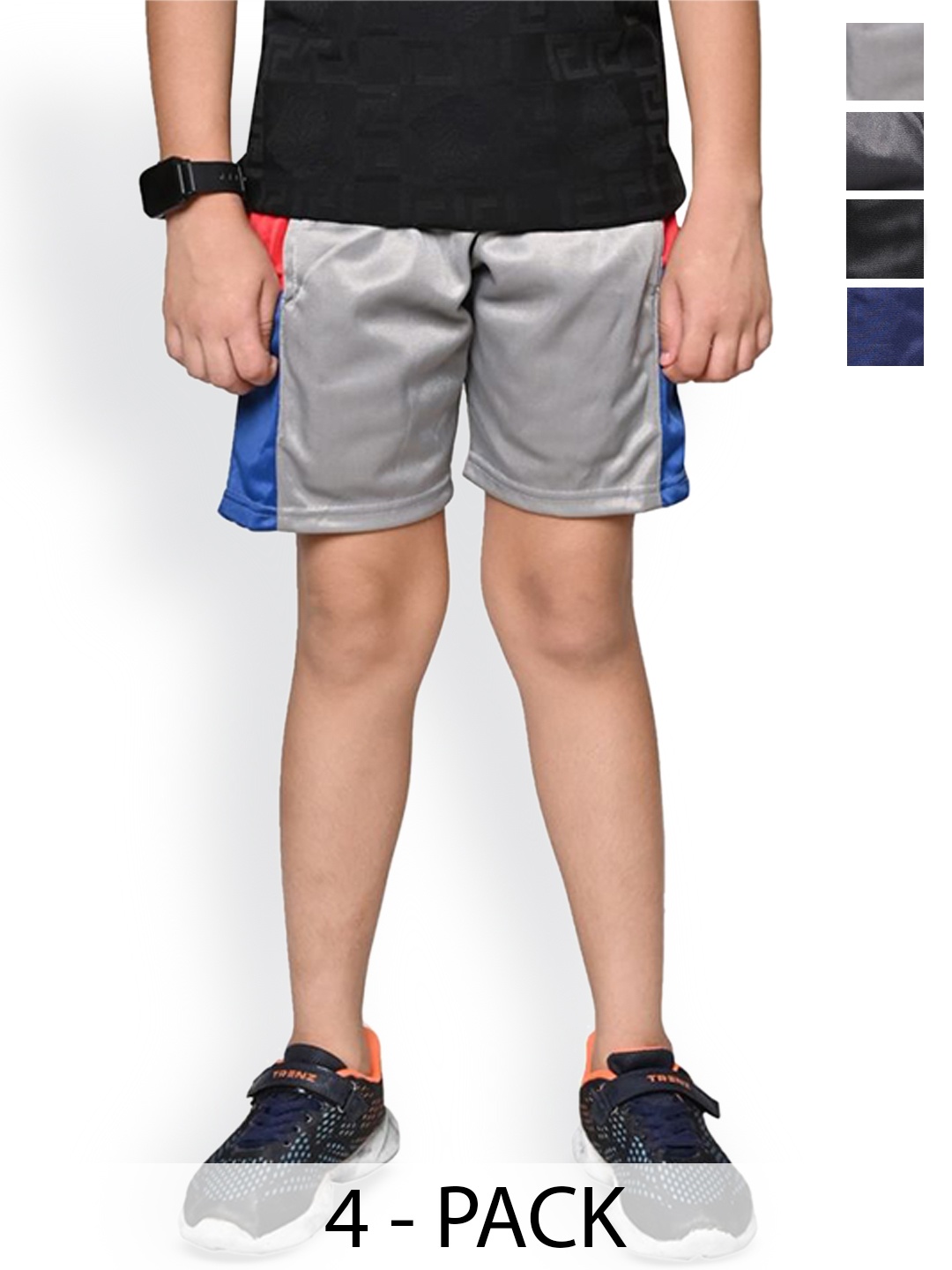 

BAESD Boys High-Rise Shorts, Grey