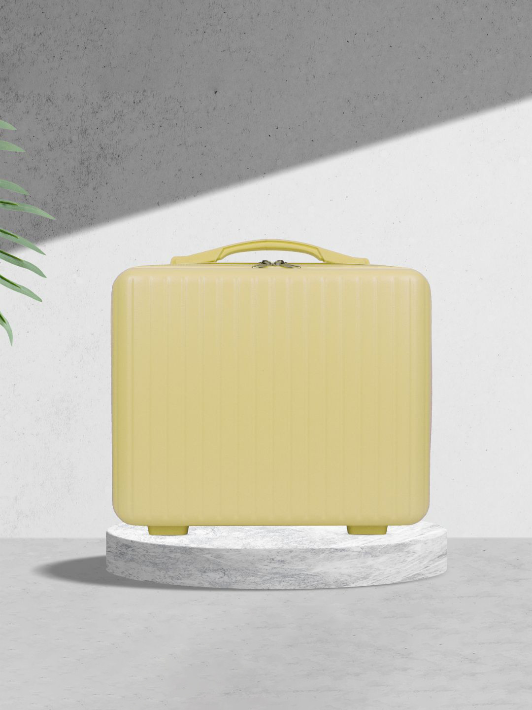 

Polo Class Textured Waterproof Vanity Bag Travel Accessory, Yellow