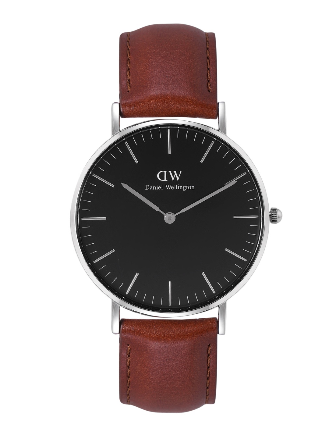 

Daniel Wellington Unisex Classic St Mawes Leather Straps Analogue Watch DW00100142K, Black