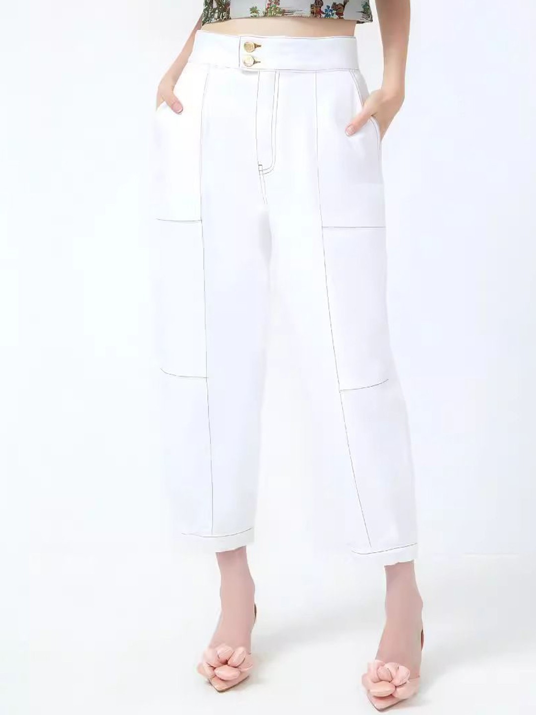 

StyleCast Women Stretchable Jeans, White
